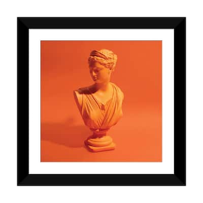 iCanvas "Orange Greek" by Pepino de Mar PFA