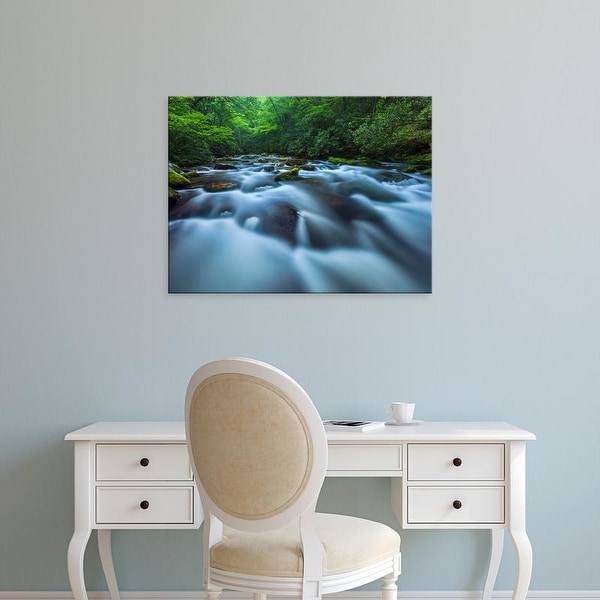 Easy Art Prints Yiming Hu's 'Great Smoky Mountain' Premium Canvas Art