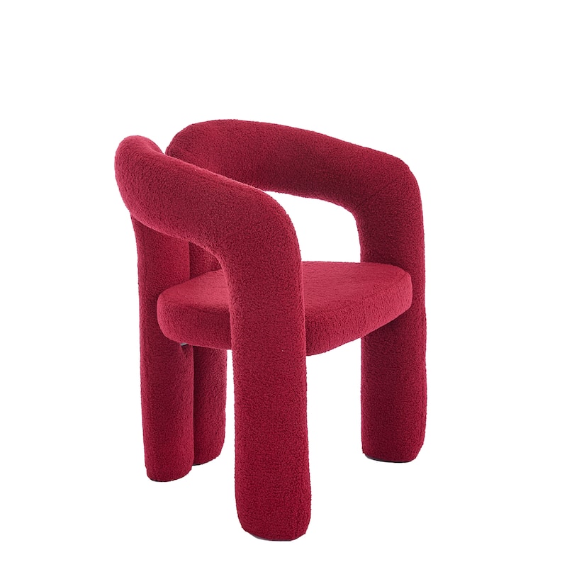 Contemporary Designed Velvet Fabric Upholstered Accent/Dining Chair/Barrel Side Chairs Armchair For Living Room Set Of 2