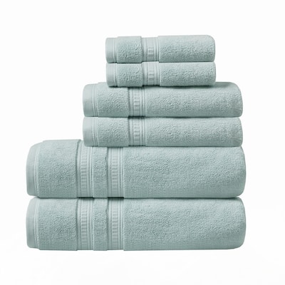 Cotton Feather Touch Antimicrobial Towel 6 Piece Set