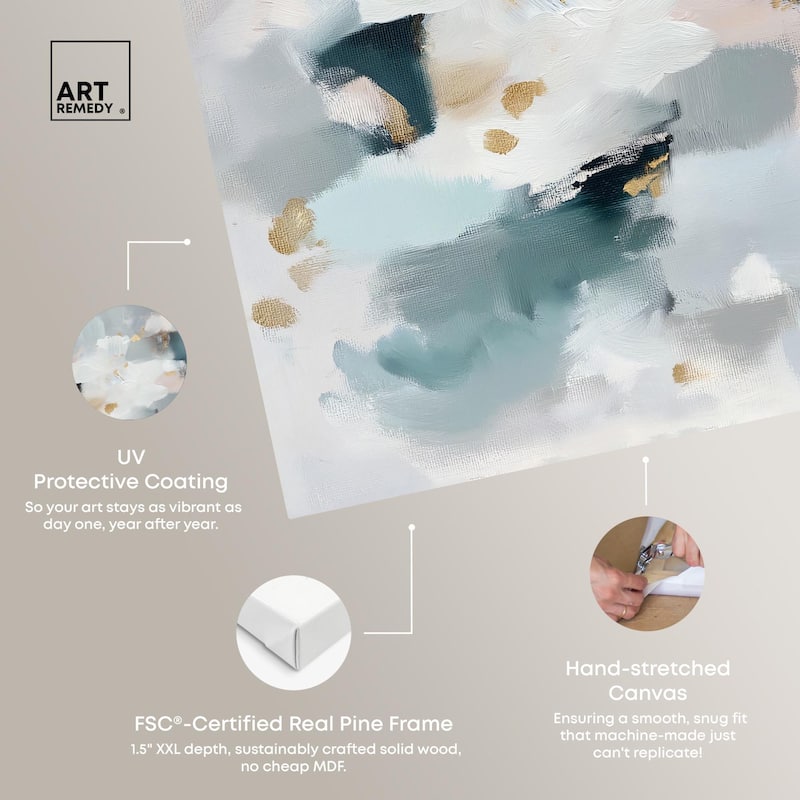 Morning Dew II Canvas by Art Remedy, Gallery Wrapped