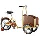 preview thumbnail 4 of 8, Outdoor Foldable Mini Cargo Bike with Cargo Basket and Training Wheels