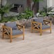 Option DARK GREY,Teak