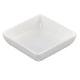 preview thumbnail 2 of 0, Square Shaped Sushi Soy Sauce Wasabi Dipping Dish Plate White 7.2 x 7.2cm