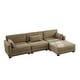 preview thumbnail 72 of 147, Corduroy Upholstered Modular Sectional Sofa for Living Room