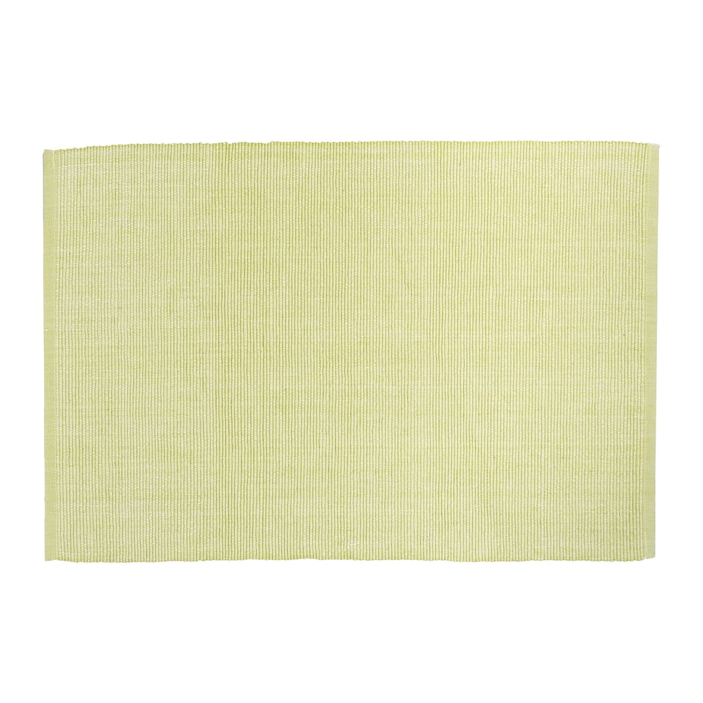 Ribbed Chambray Placemat Set of 6 - Set of 6