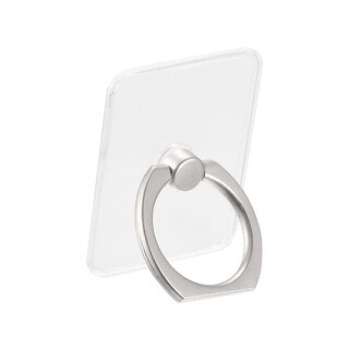 Cute Heart Shaped Clear Phone Ring Holder - Diamond Finger Grip Stand By Uxcell