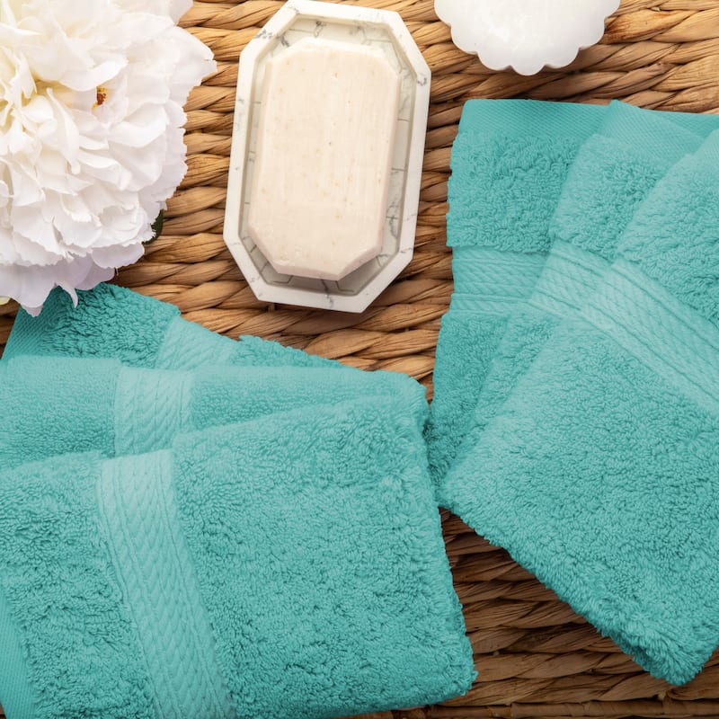 Superior Marche Egyptian Cotton 6 Piece Face Towel Set