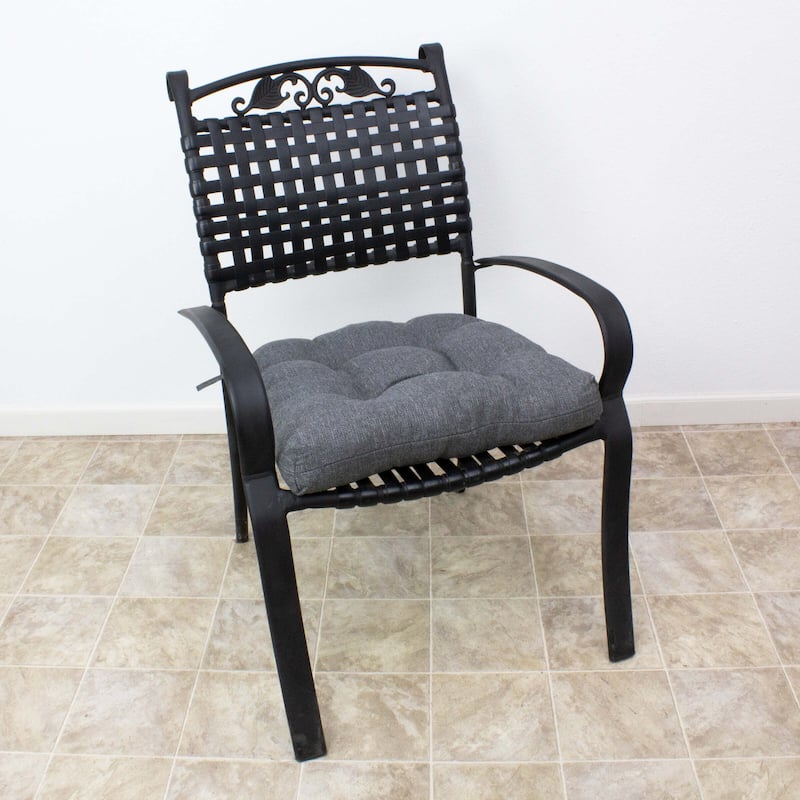 Indoor/Outdoor Plush Patio Seat Cushion - 20" x 20" x 3"