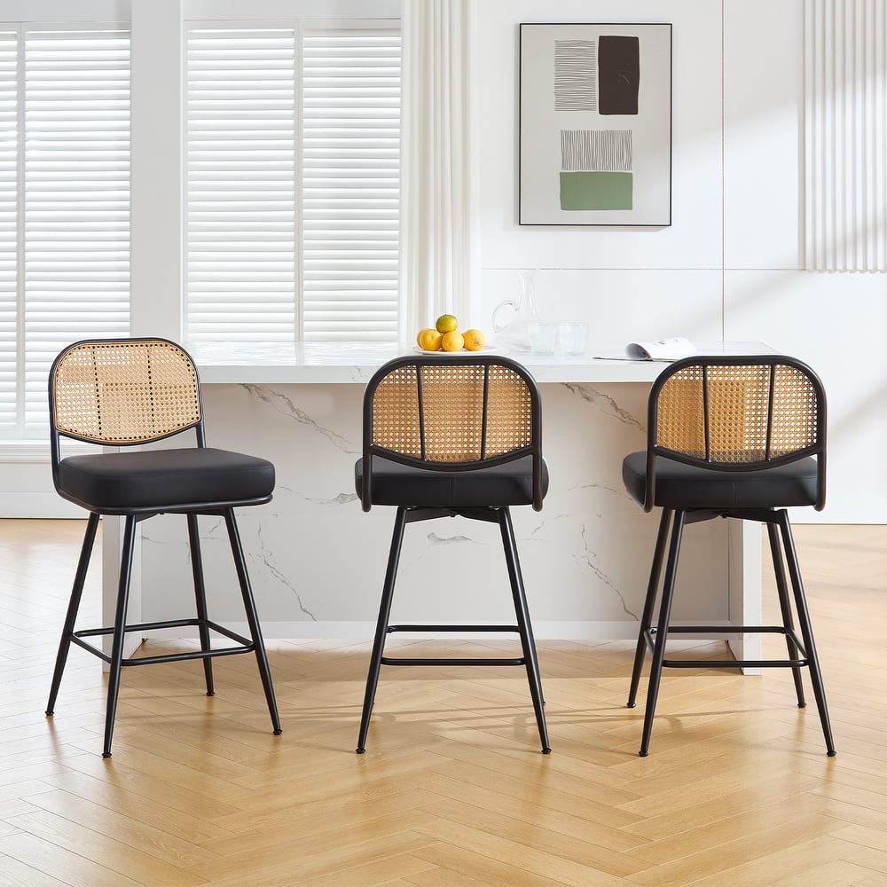 26"/29" Counter Height Swivel Bar Stools Set of 2/3/4