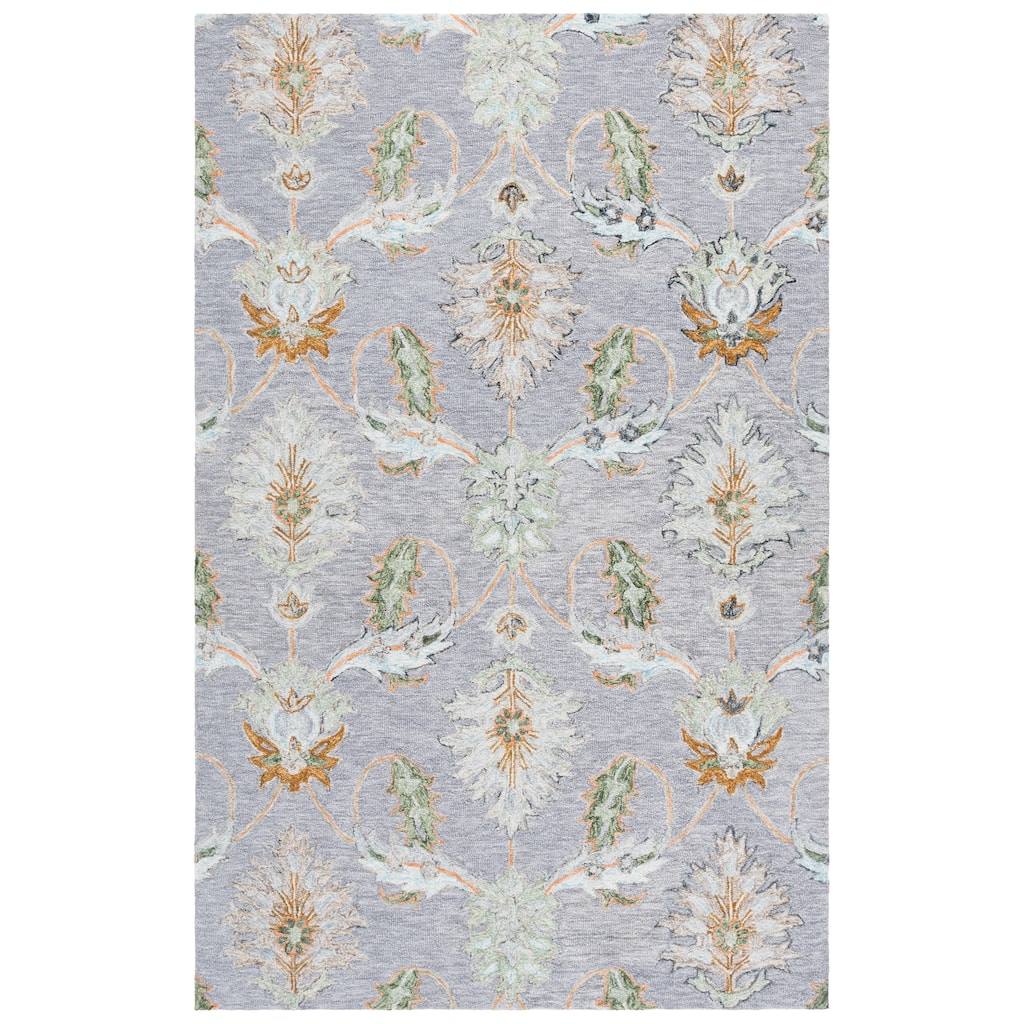 SAFAVIEH Handmade Jardin Gebkea Floral Wool Rug