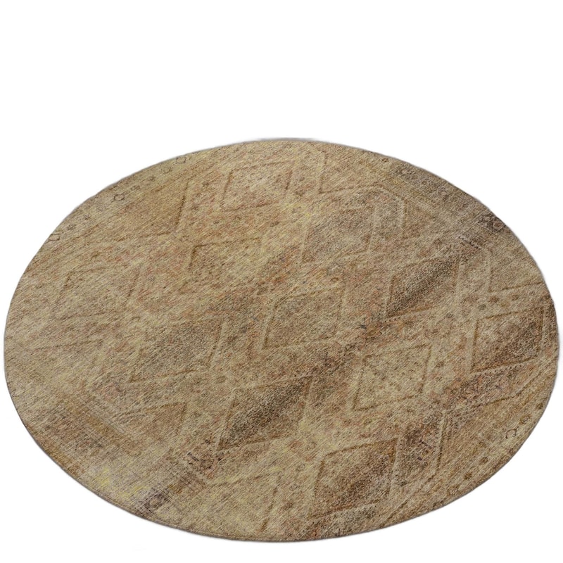 HomeRoots Geometric Transitional Rectangle Outdoor Rug