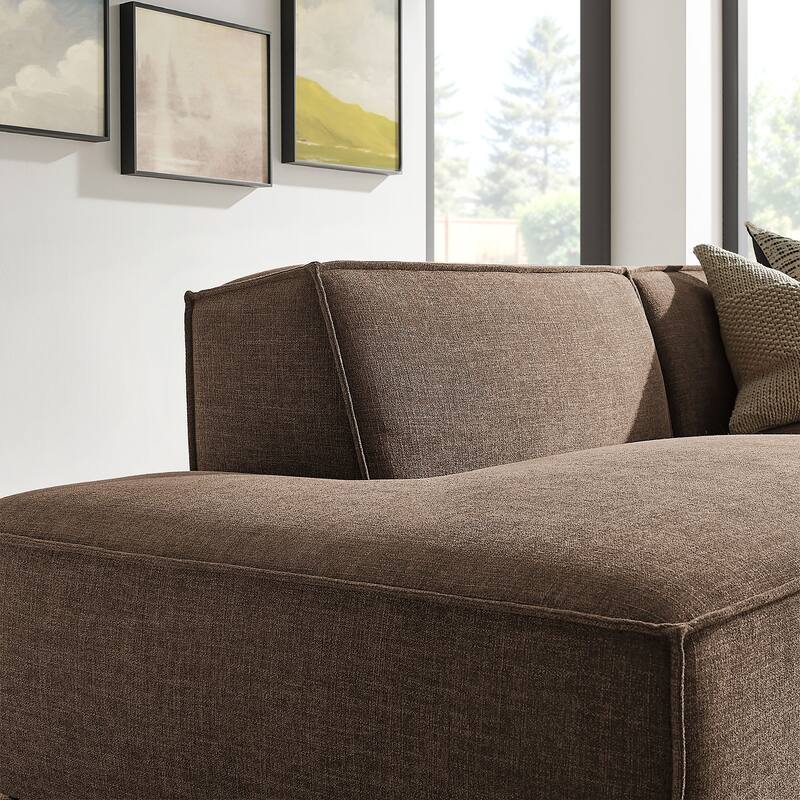 Restore 2-Piece Performance Fabric Upholstered Modular Loveseat