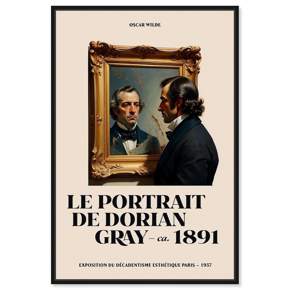 Decadent World of Dorian Gray Canvas by Art Remedy