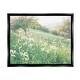 preview thumbnail 1 of 15, Stupell Spring Meadow Grassland Field Floater Canvas Wall Art by Leah Straatsma 21 x 17 - Black
