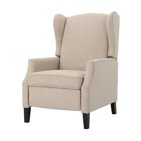 Wescott Wingback Fabric Recliner Club Chair By Christopher Knight Home On Sale Overstock 20603806