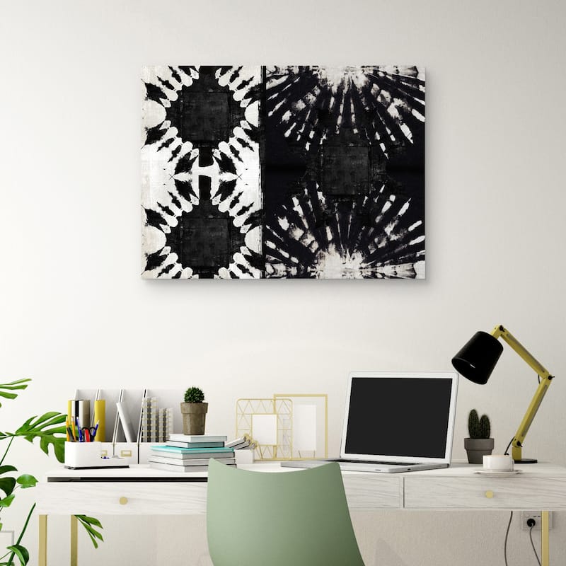 Flower Tribal 7 by Nikki Chu Canvas Art Print