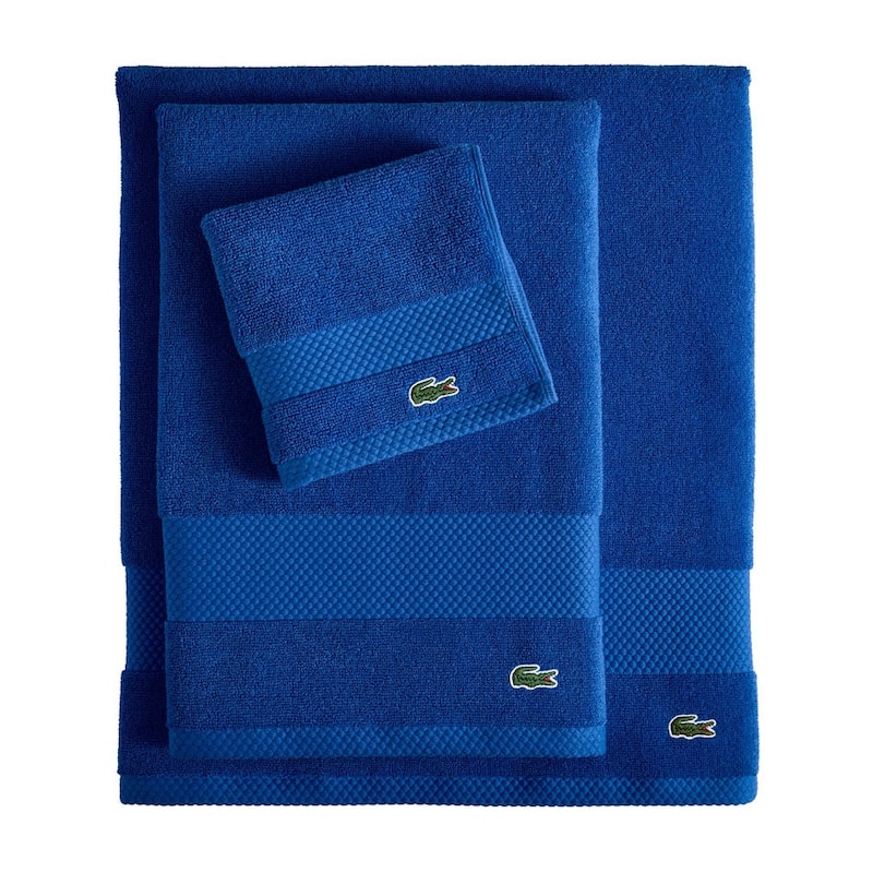 Lacoste Heritage Supima 100% Cotton Bath Towel