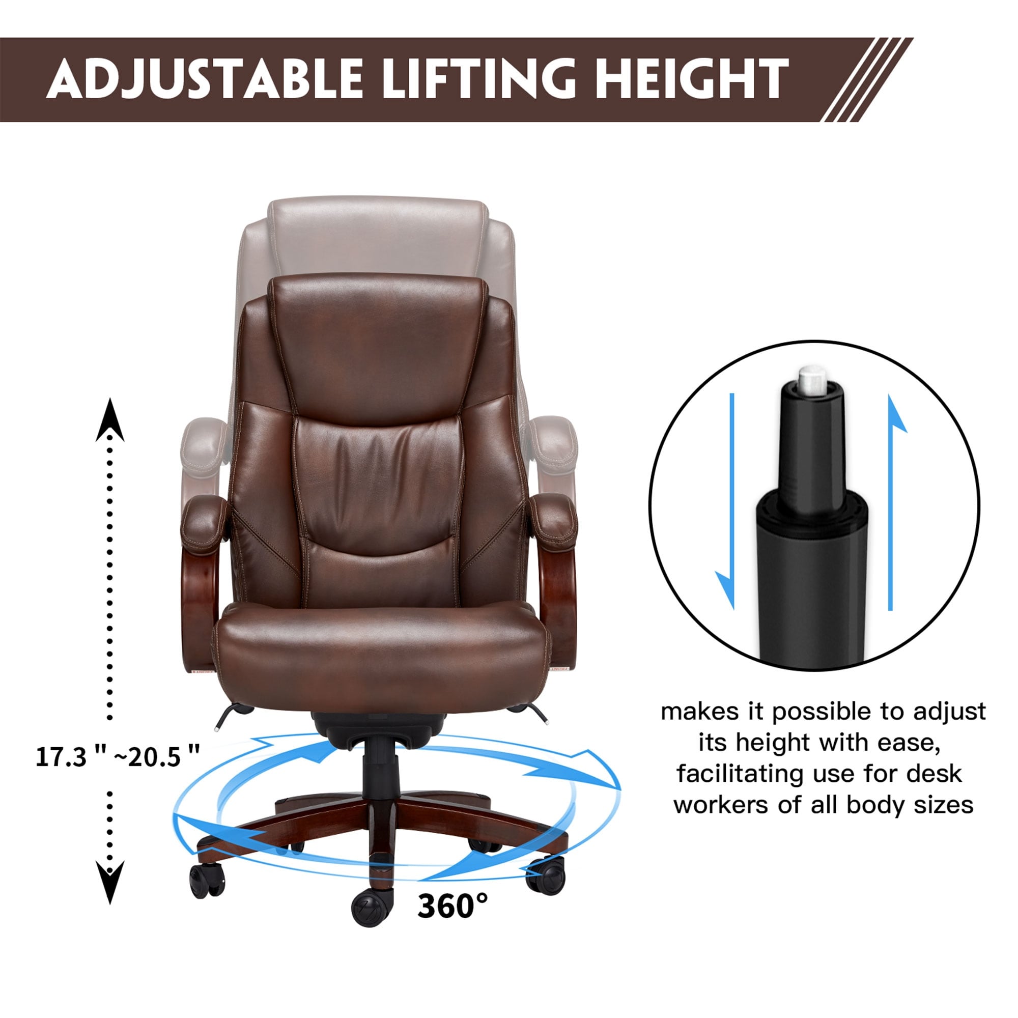 Delano best sale executive chair