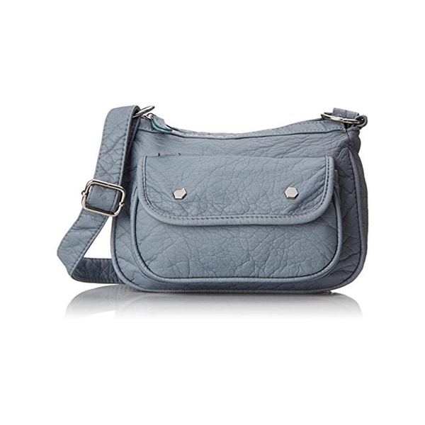 Wild Pair Womens Crossbody Handbag Faux Leather Adjustable Strap - small
