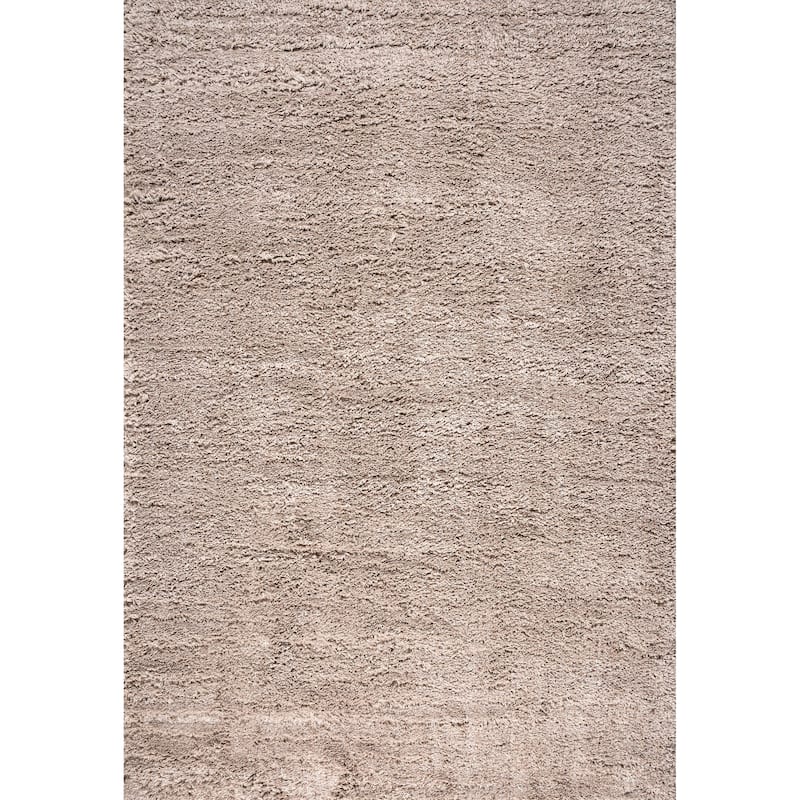 Groovy Solid Shag Area Rug