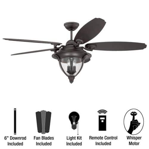 Shop Miseno Mfan 600 Traditional 56 Indoor Outdoor