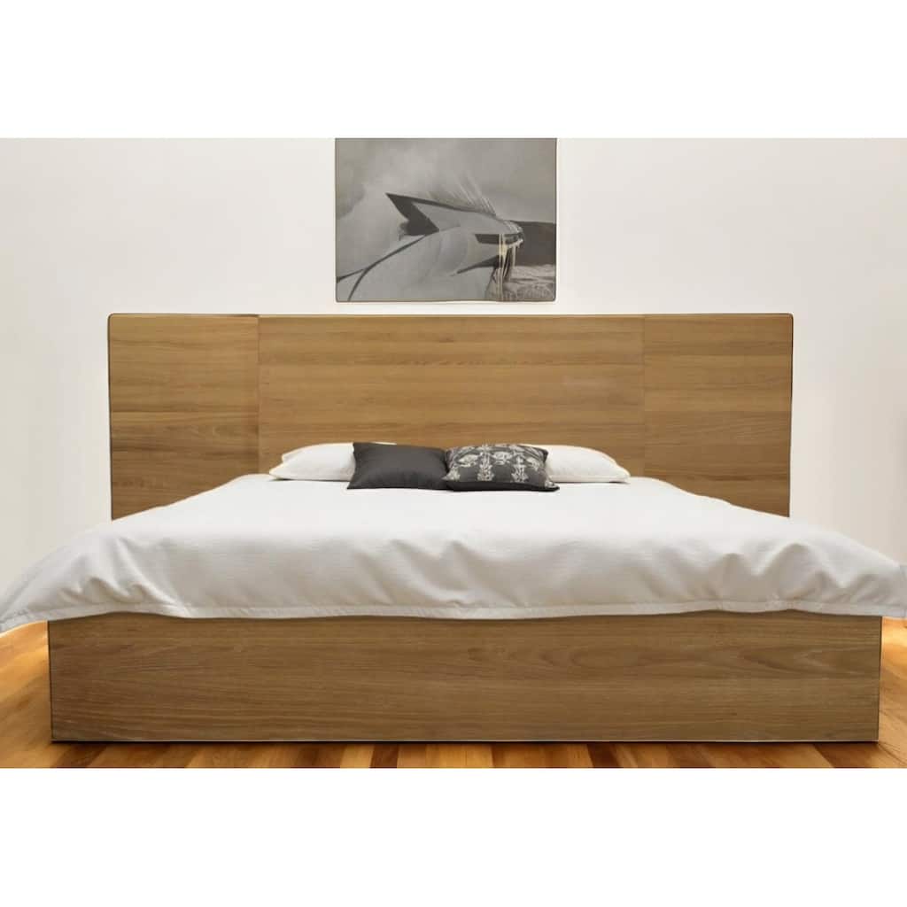 Natural Wood California King Bed Frame