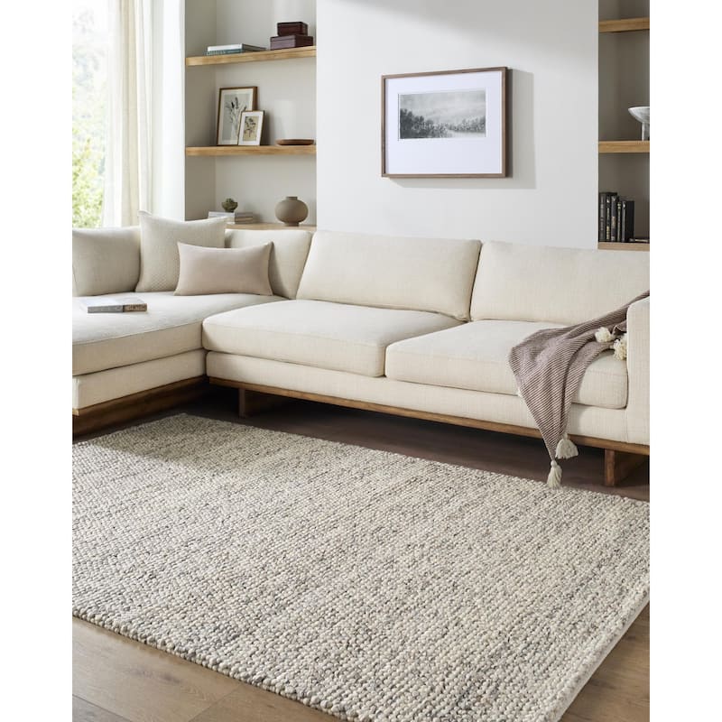 Livabliss Hazar Global Area Rug - Taupe - 8' x 10'