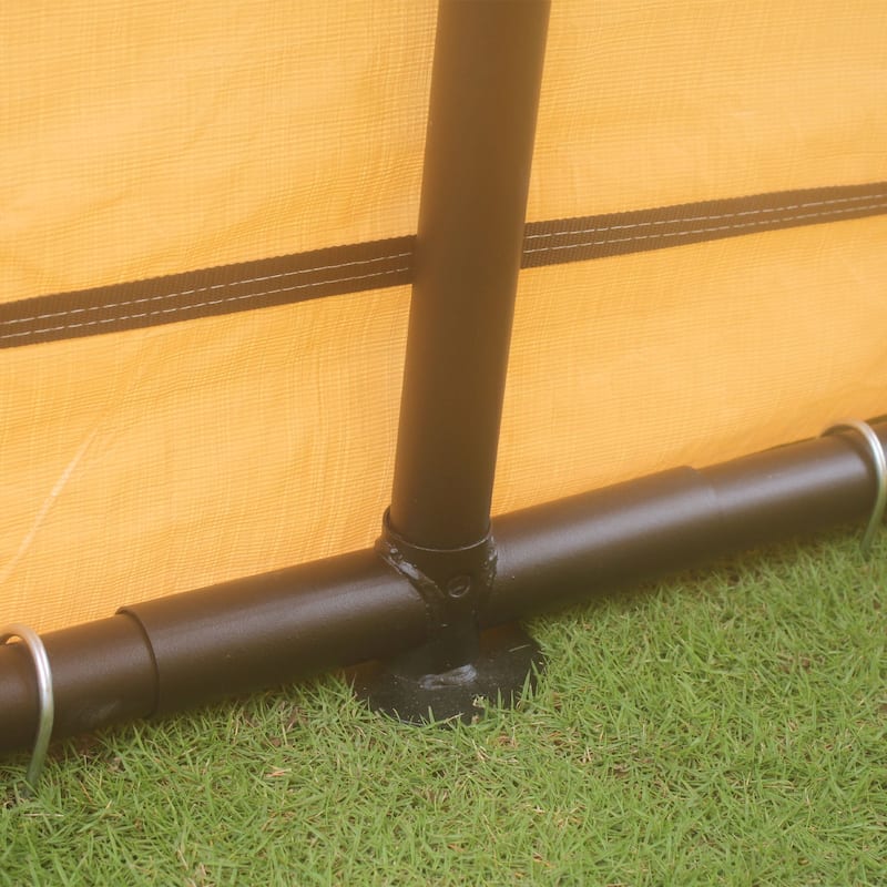 7 ft. W x 12 ft. D x 7.5 ft. H Steel Portable Carport