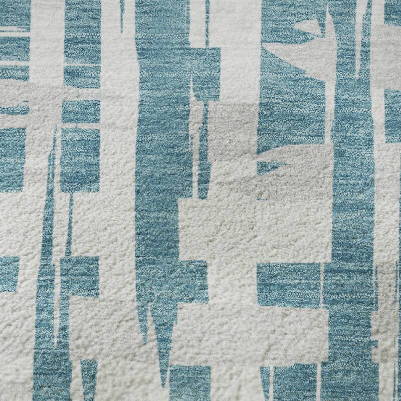 Premium Washable Super Soft Contemporary Plaid Mayfield Rug