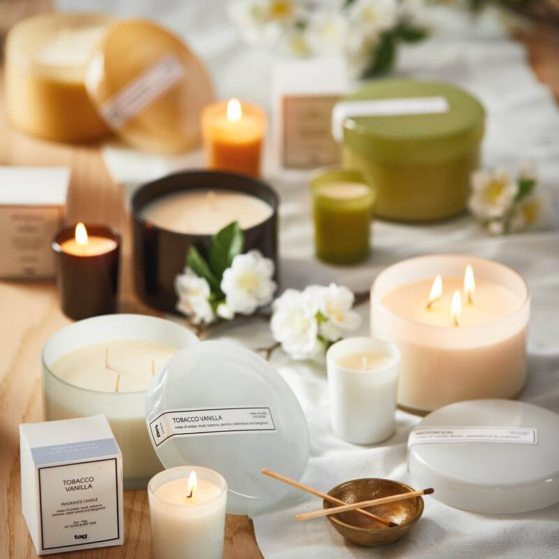 Spa Moments Scented Votive Candle - 2oz, 7hr Burn Time, Everyday Green, 2.5"h x 2"l x 2"w, Easy Care