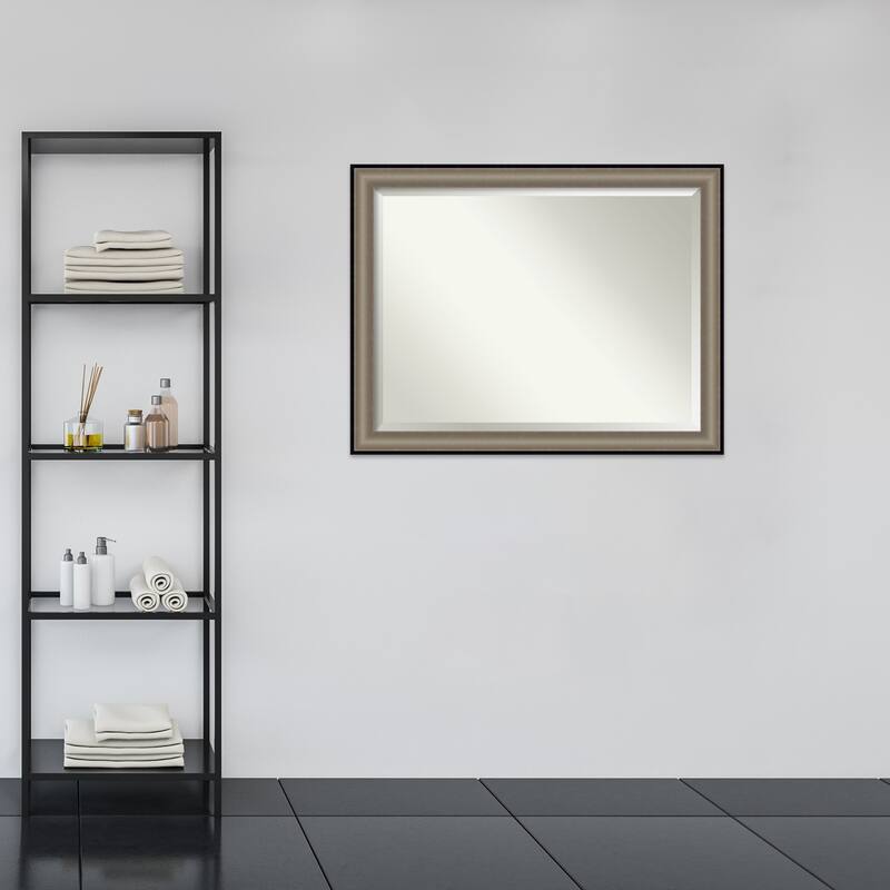 Beveled Bathroom Wall Mirror - Imperial Frame