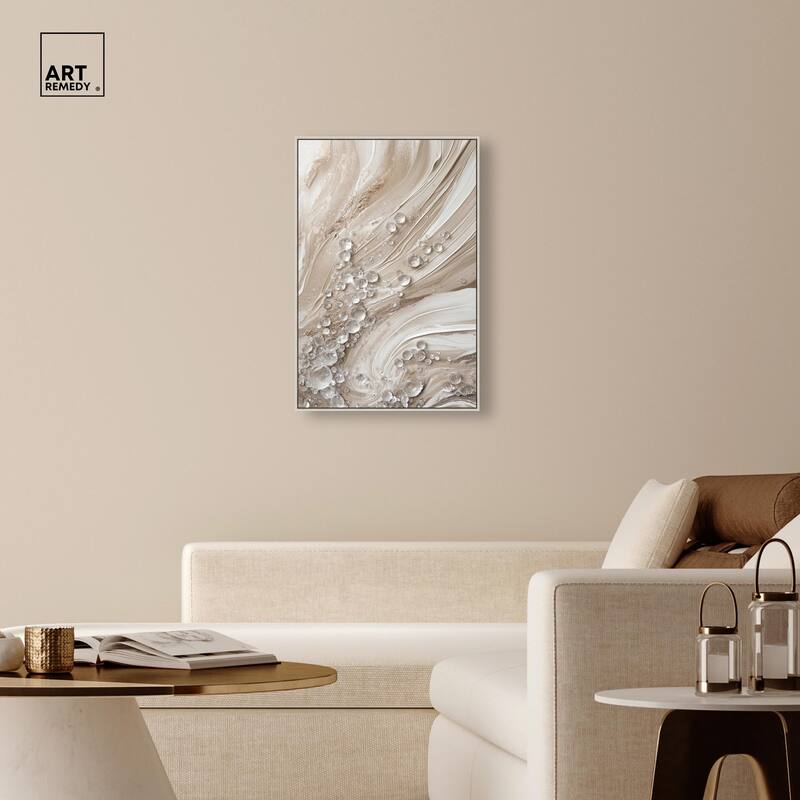 Viscous Veils III Canvas by Art Remedy