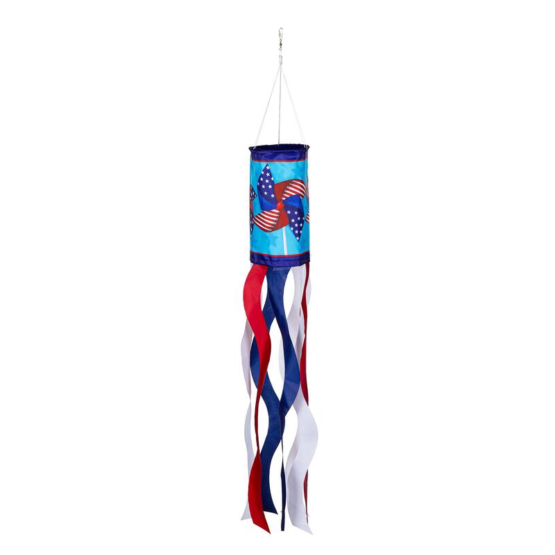 40" Celebrate Pinwheel Windsock