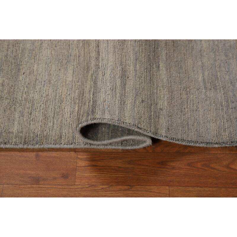 Striped Gabbeh Modern Foyer Rug Handmade Wool Carpet - 2'8"x 3'11"