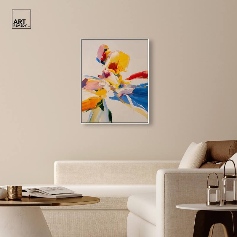 Flippant Bloom I Canvas by Art Remedy