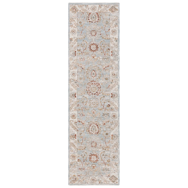 SAFAVIEH Handmade Hamilton Arjola Oriental Rug - 2'2" x 8' Runner - Blue/Gold