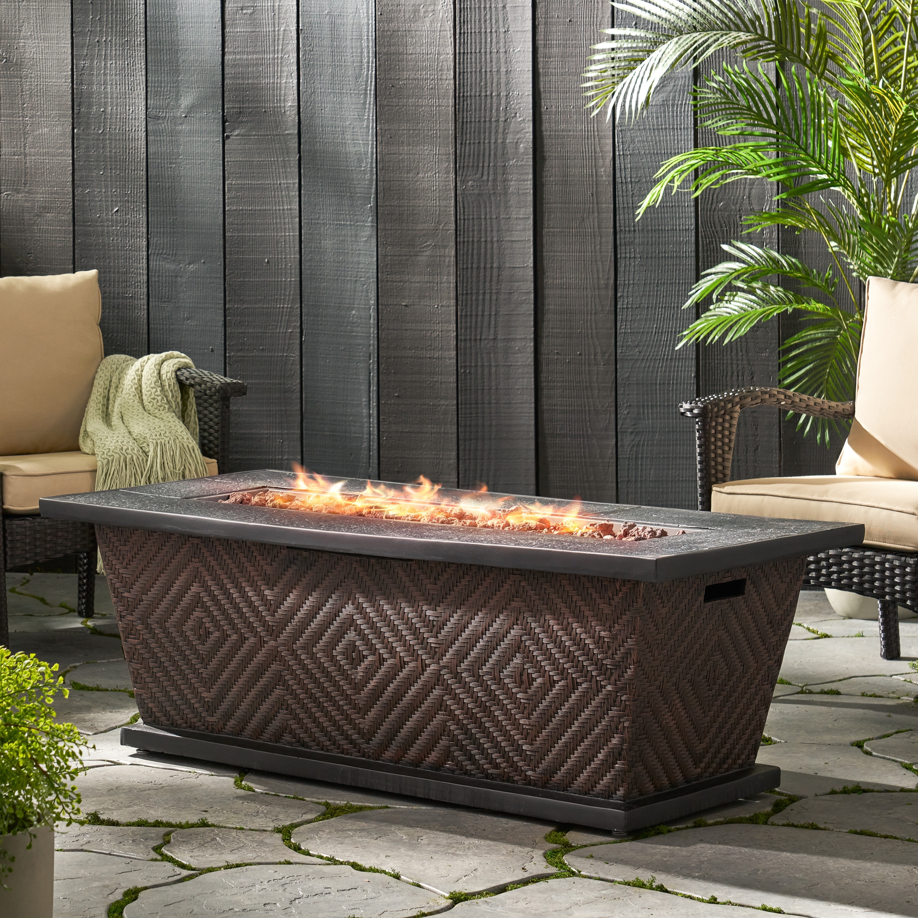 Outdoor fire hotsell holder