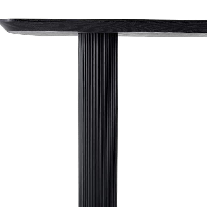 Kitchen Dining Table Set for 4/6/8, 67" Wood Table with Linen-Cotton Chairs, Stylish Dining Room Table Set for Gatherings