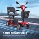 preview thumbnail 26 of 26, Mobility Scooter for Adults & Seniors - Folding Electric Powered Mobility Scooter