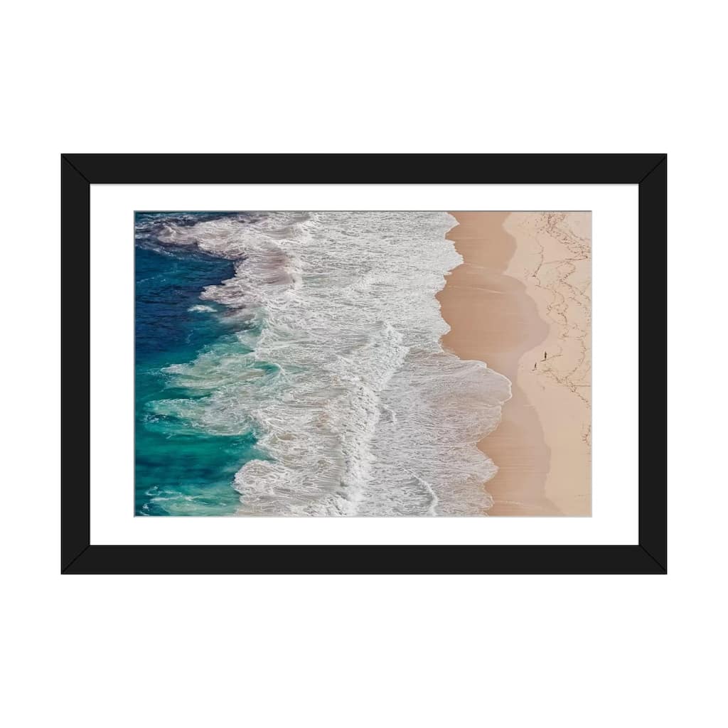 iCanvas "Where The Ocean Ends..." by Andreas Feldtkeller