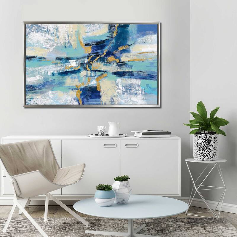 "Wave Breaker" Print on Floating Canvas