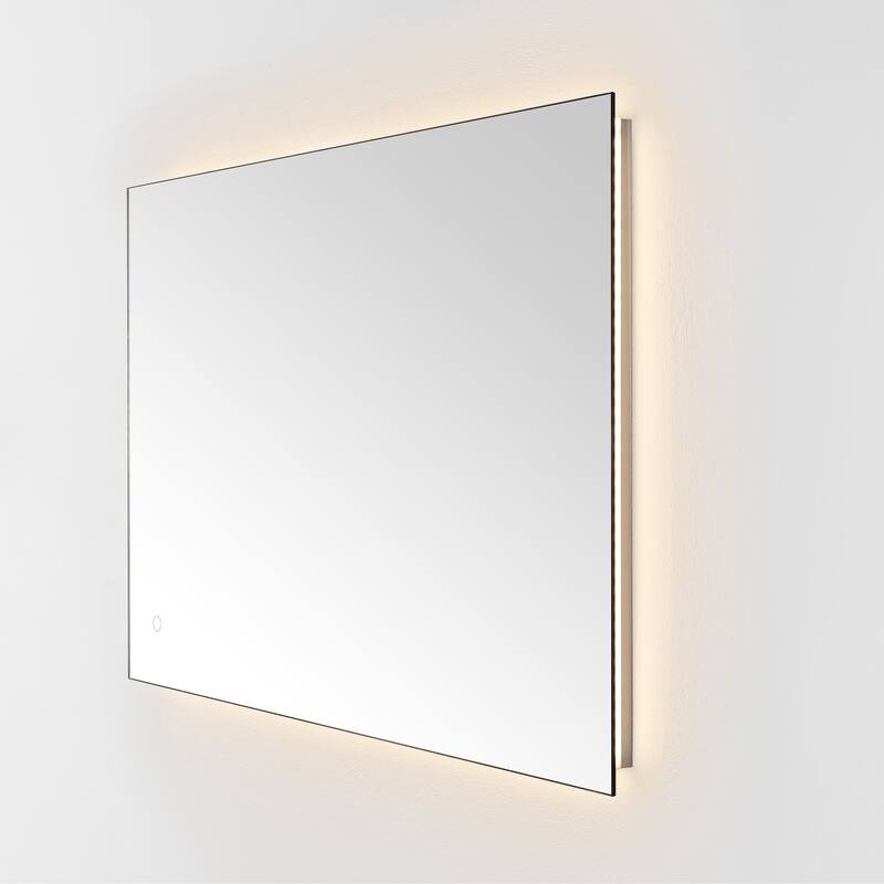 SAFAVIEH Mandi 24" Led Vanity Mirror - Silver - 24Wx2Dx36H