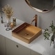 preview thumbnail 6 of 6, Karran Cinox Stainless Steel Square Vessel Sink