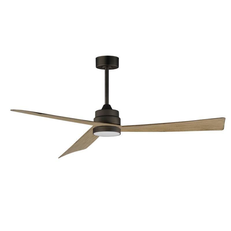Maxim 88849 Vortex 60" 3 Blade Indoor / Outdoor LED Ceiling Fan - Charcoal Bronze