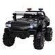 preview thumbnail 1 of 5, 12V Battery-Powered Big SUV Ride-On Car Truck with Remote Control, Suspension, Siren, and Music for Kids Gifts Black