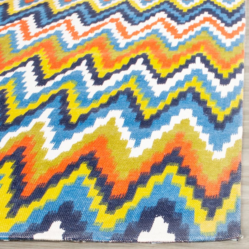 SAFAVIEH Handmade Cedar Brook Sterina Modern Cotton Rug