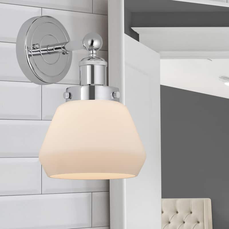 Innovations Lighting 616-1W-10-7 Fulton Sconce Fulton 10" Tall Wall