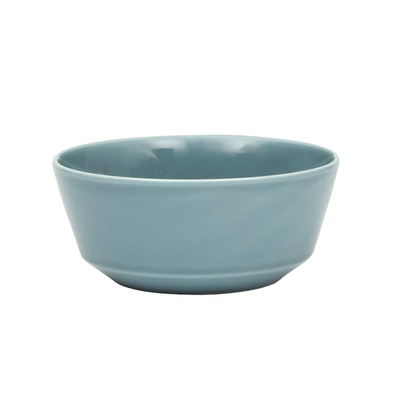 Gibson Home Summer Shades 16 Piece Plates and Bowls Dishes Service for 4 Stoneware Dinnerware Set