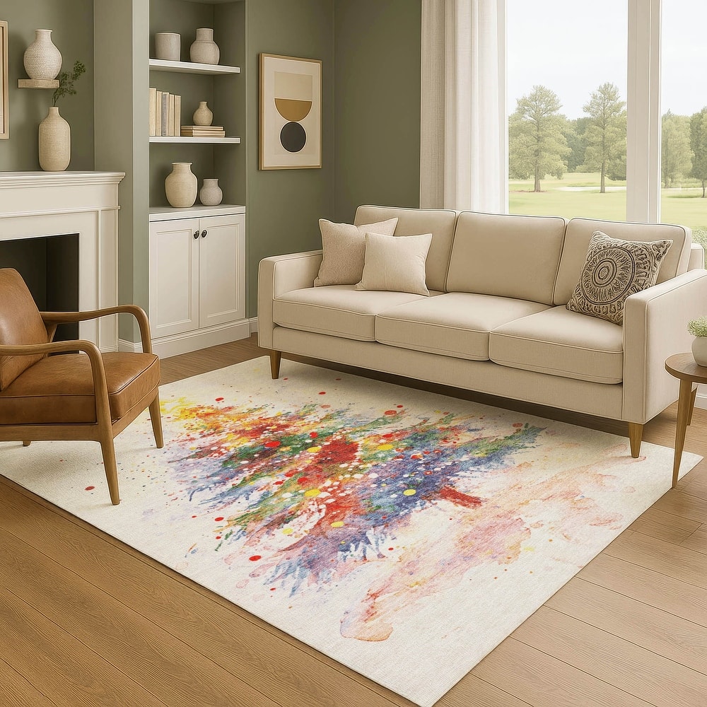 Premium Washable Super Soft Christmas Tree Mayfield Rug